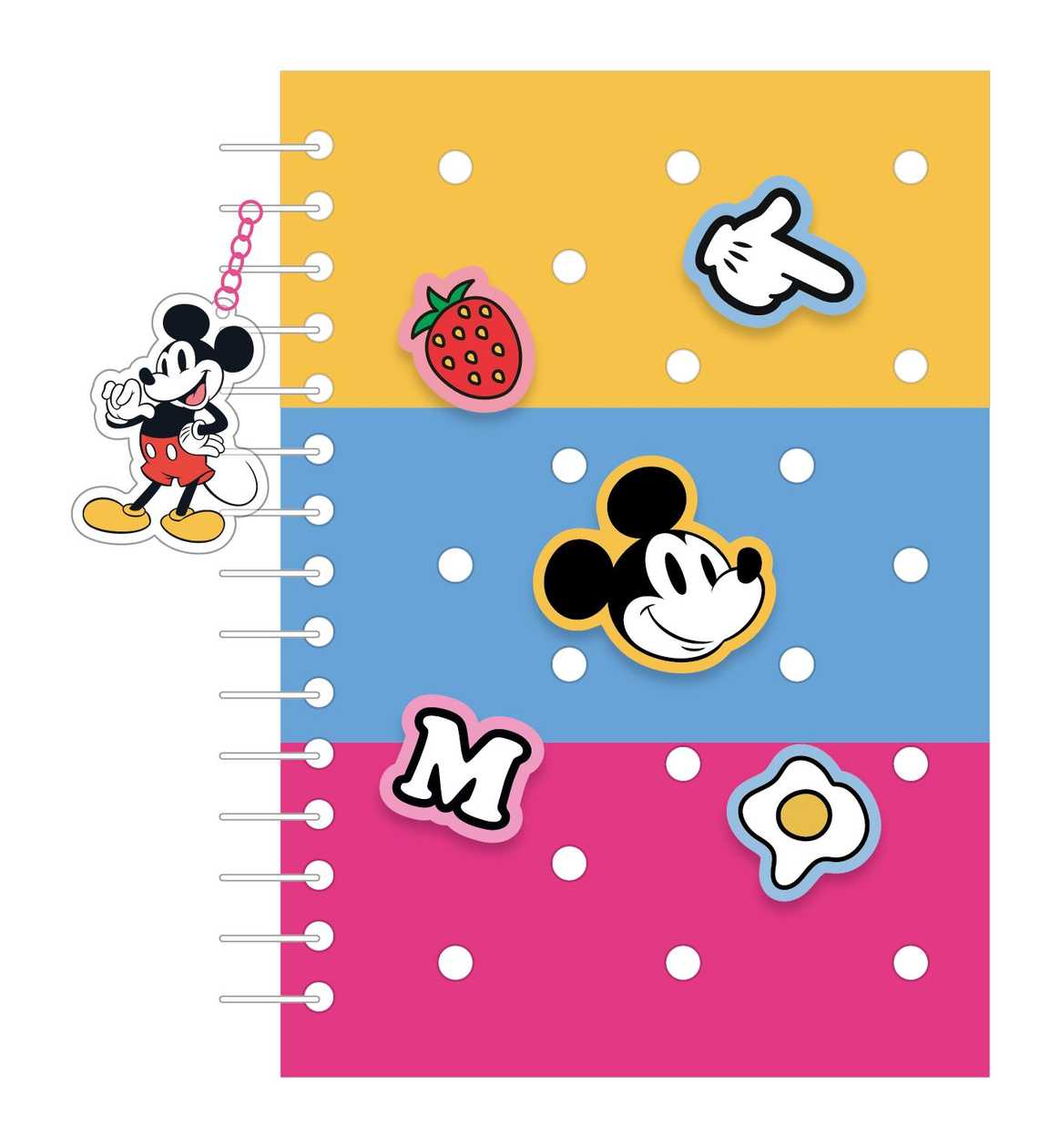 ბლოკნოტი/Disney Mickey Food Collection Holes Book (80 Sheets)