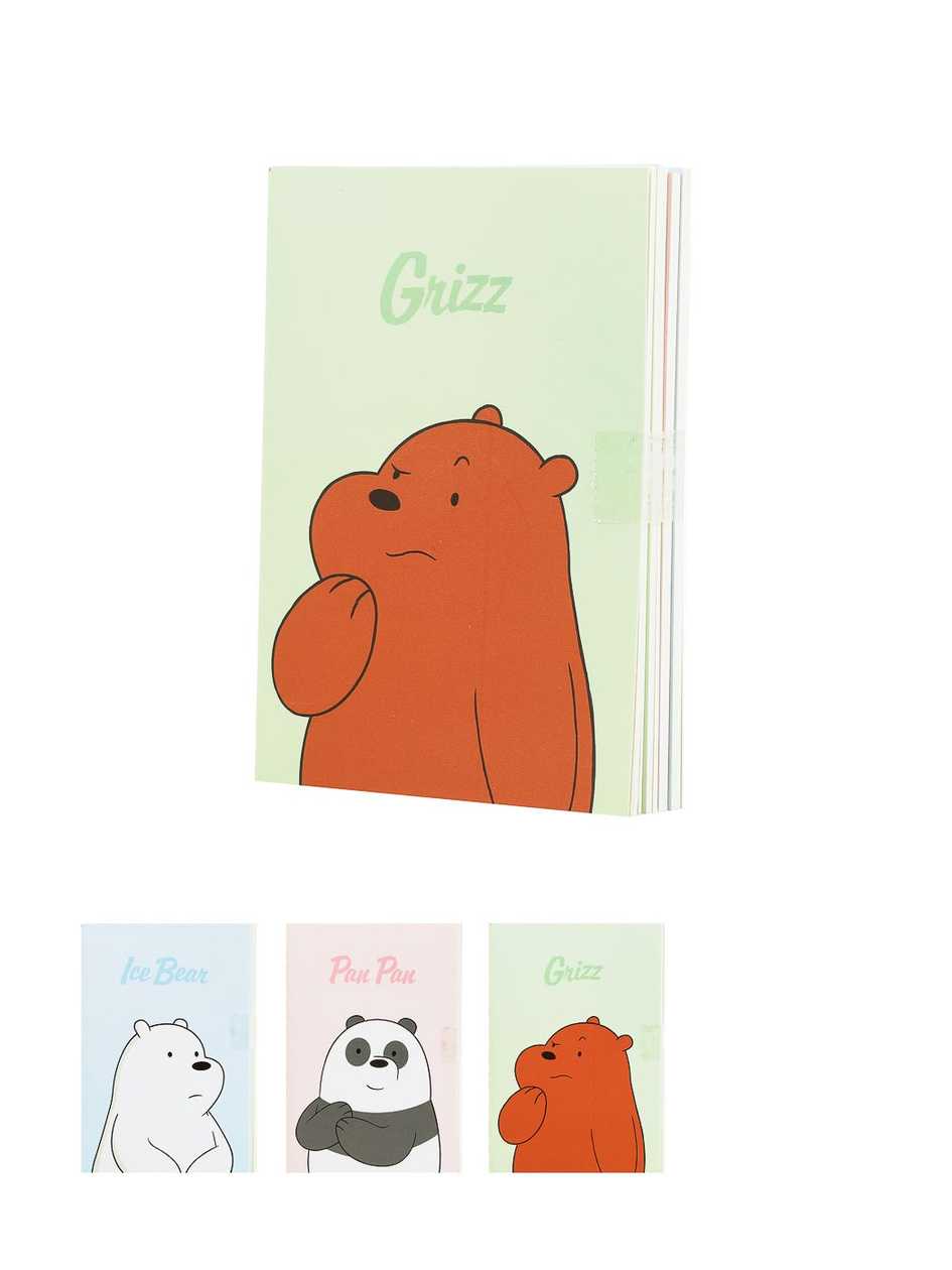 We Bare Bears-Small Stitchbound Book(4pcs)