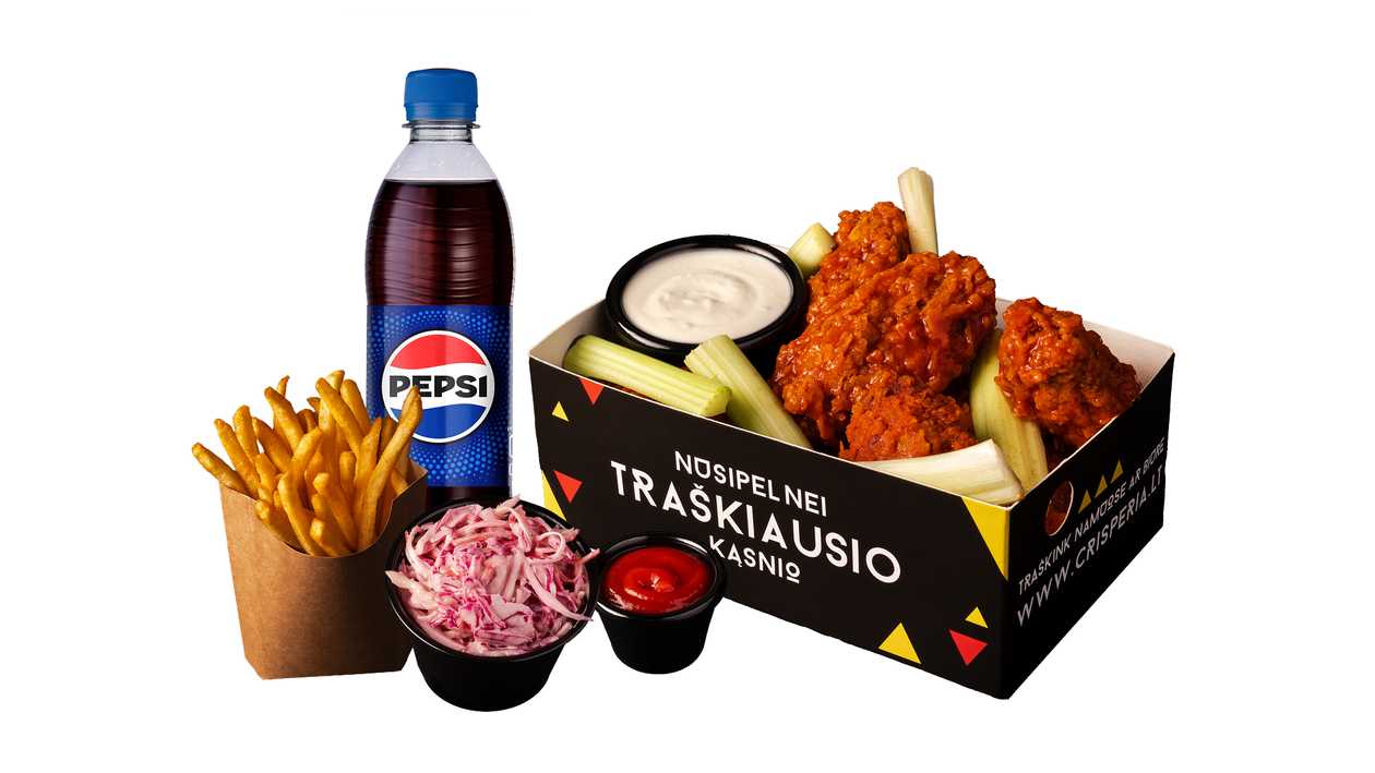 Buffalo sparnelių kompleksas 🌶️