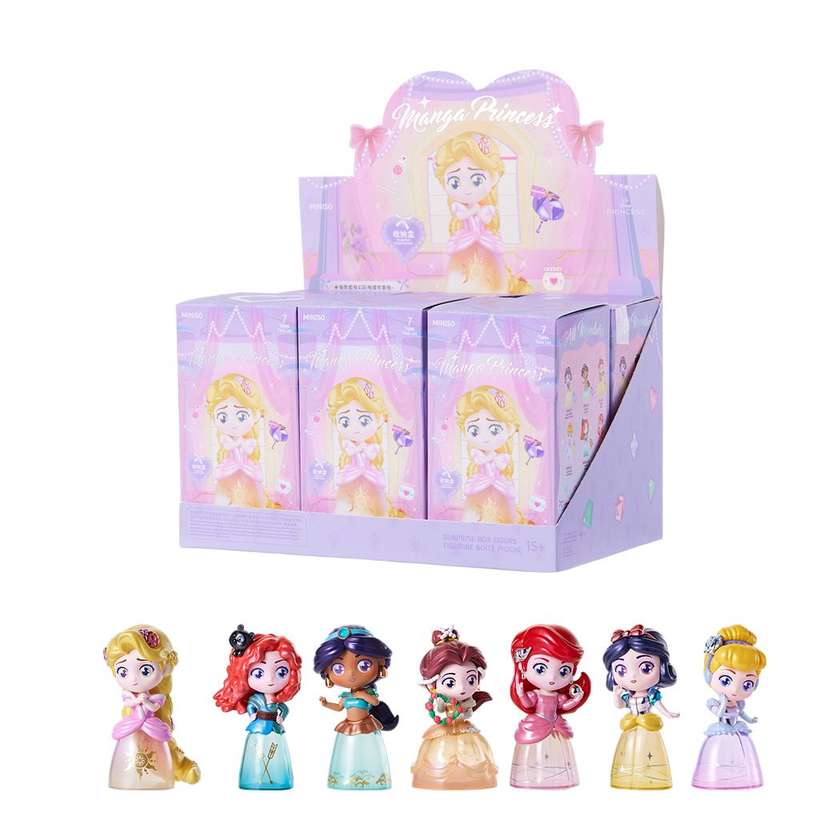 ყუთი-სიურპრიზი/Disney Manga Princess Collection Surprise Box Organizer