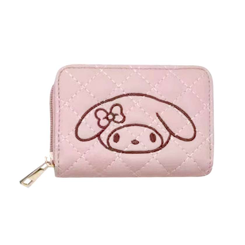 My Melody Cute Zip Around Change Pouch Card Holder