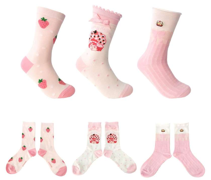 წინდა/Strawberry Shortcake Collection Crew Socks