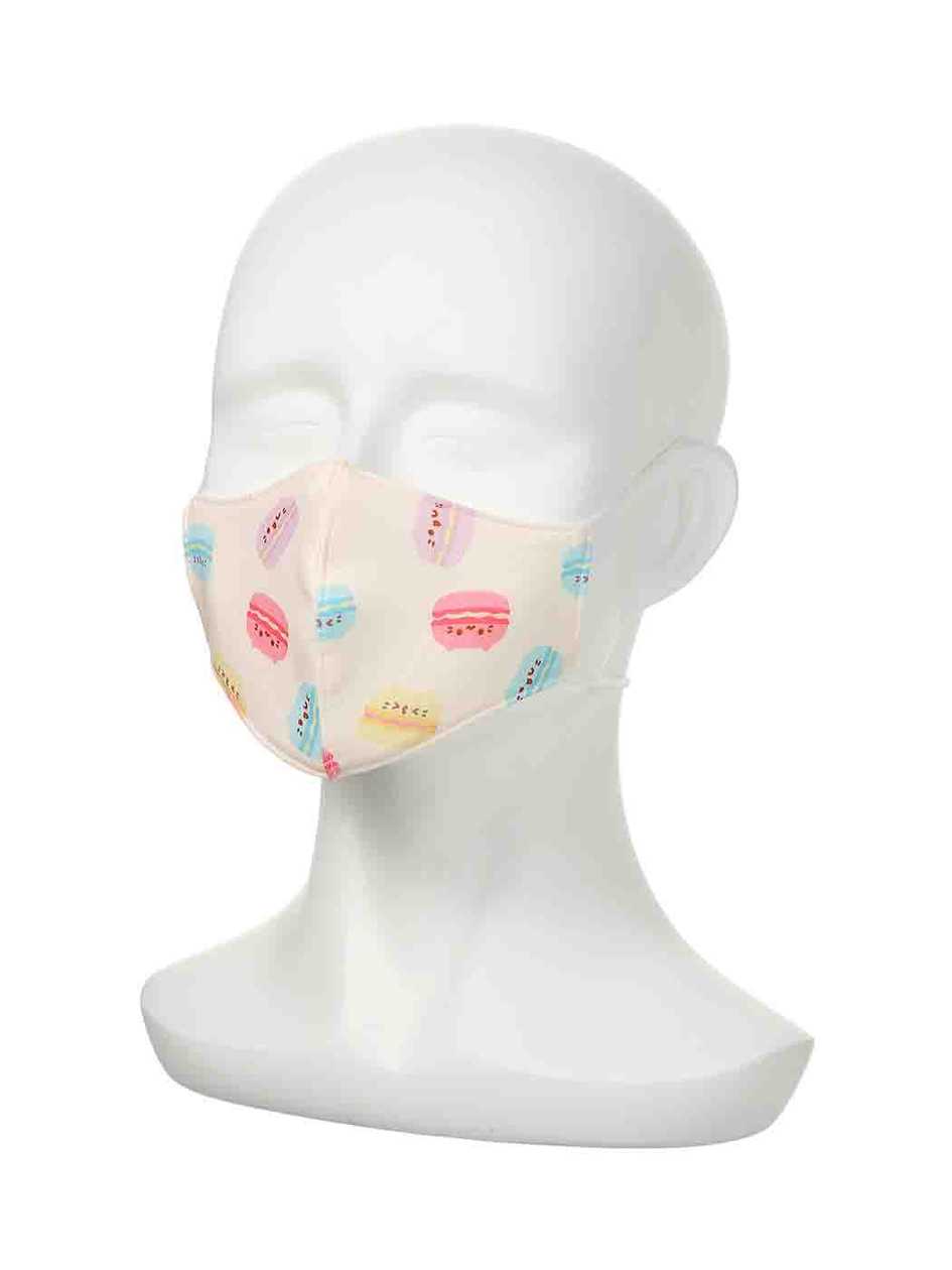 საბავშვო პირბადე/Dessert Shop Series Printed Face Mask for Kids (Macaron)