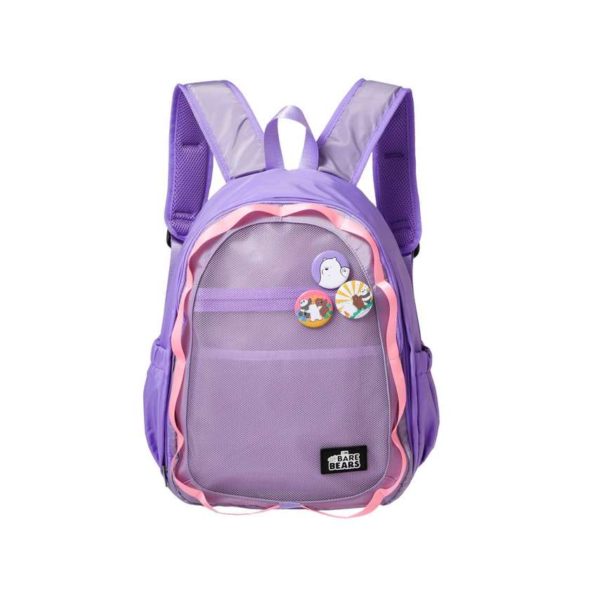 We Bare Bears Seaside Music Festival Backpack(Purple)