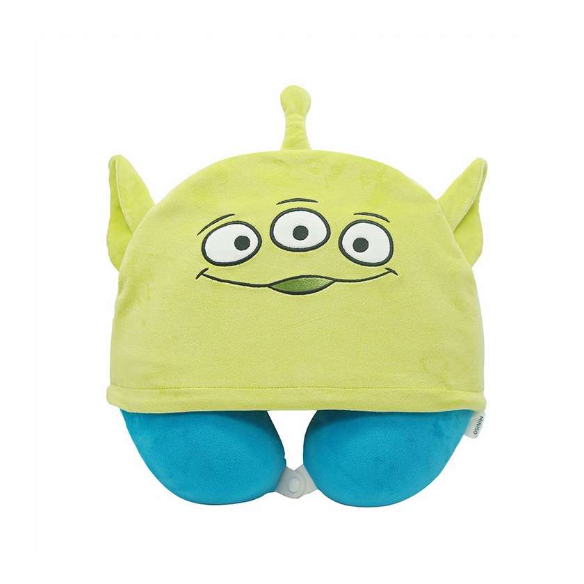 კისრის ბალიში/Disney Pixar Alien Collection Memory Foam Hooded Neck Pillow