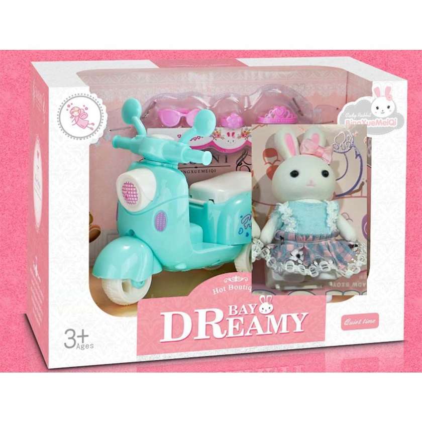 სათამაშო ნაკრები/Role Play Series Bunny Motorcycle Set