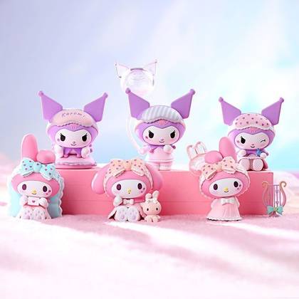 ყუთი-სიურპრიზი/Sanrio Characters Pajamas Sweetheart Blind Box Figure Model