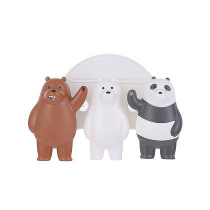 კბილის ჯაგრისის ჩასადები/We Bare Bears- Toothbrush Holder