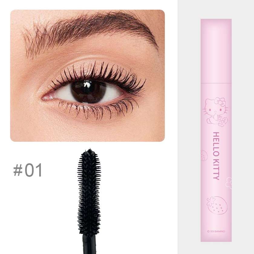 ტუში/Sanrio characters Strawberry collection Mascara (01 BLACK)