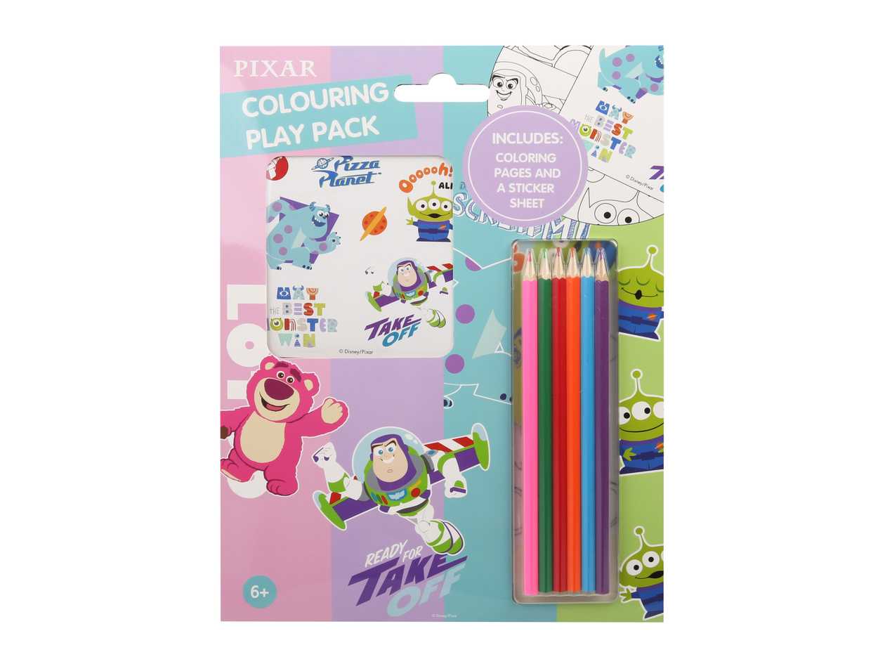 გასაფერადებელი/Disney Pixar Collection Coloring Set