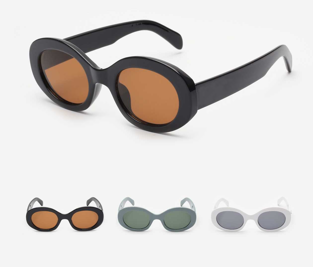 სათვალე/F-029 Oval Sunglasses