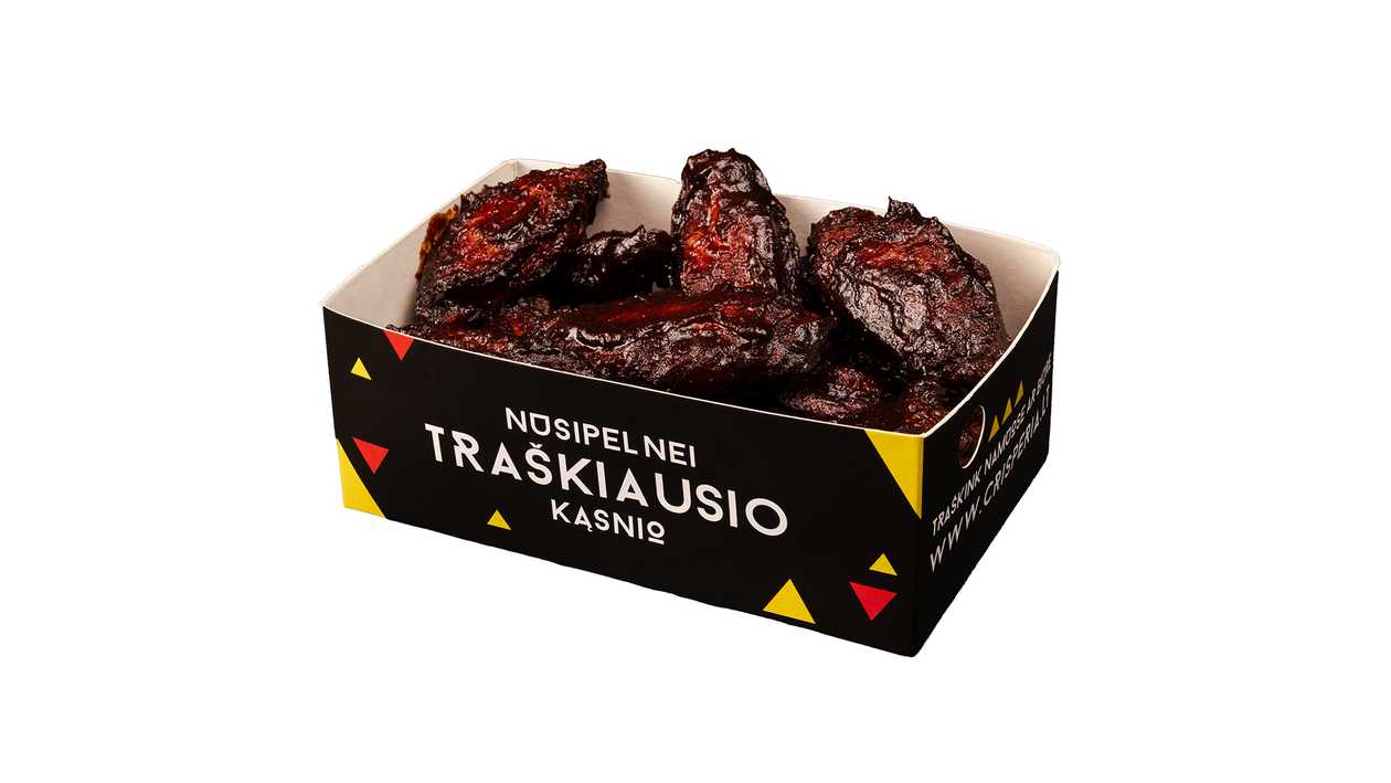 BBQ aštrūs sparneliai🌶️