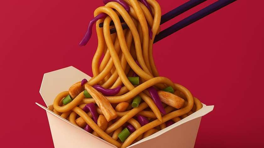 Handmade Noodles with chicken