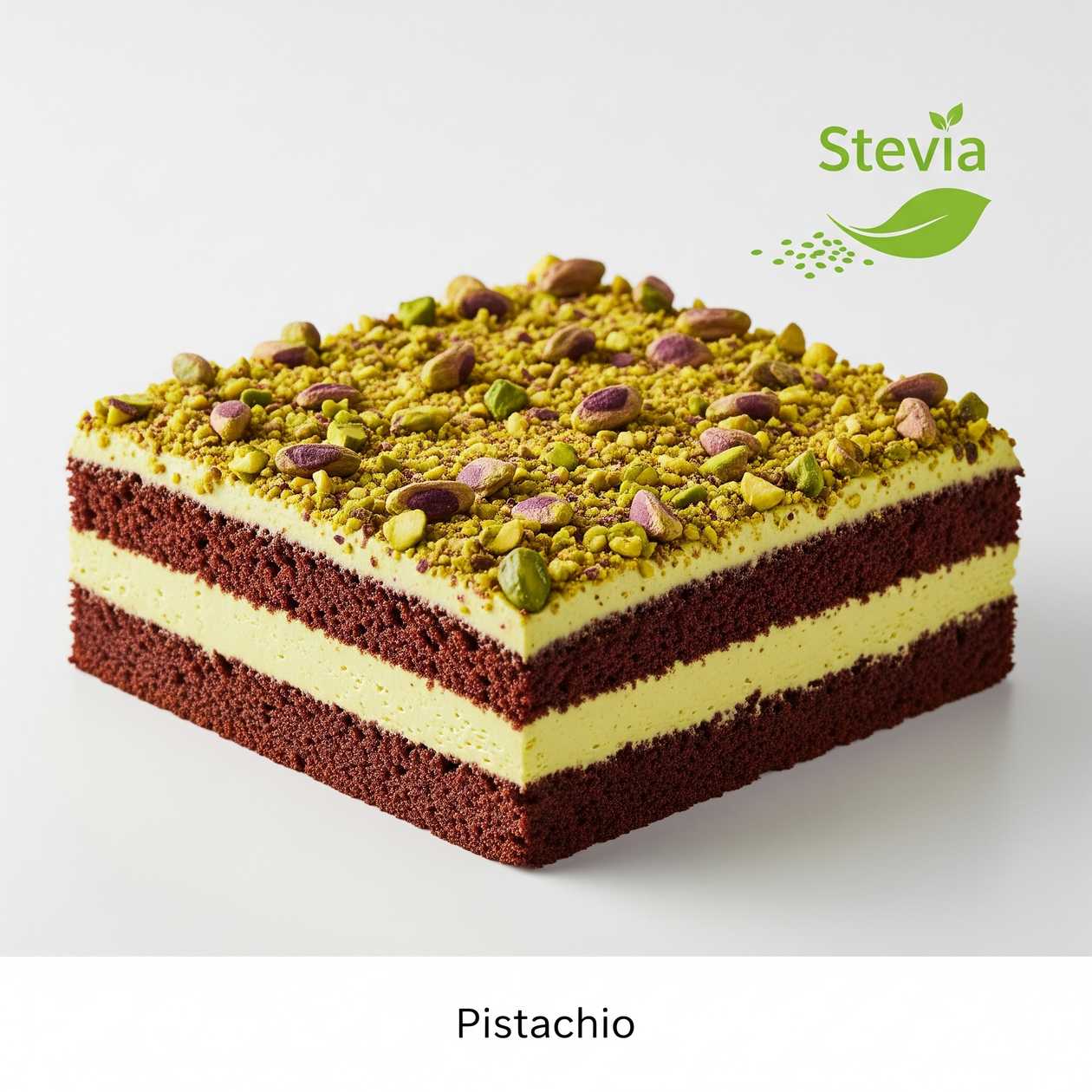 Tort Pistacchio cu Stevia – un deliciu fără zahăr adăugat