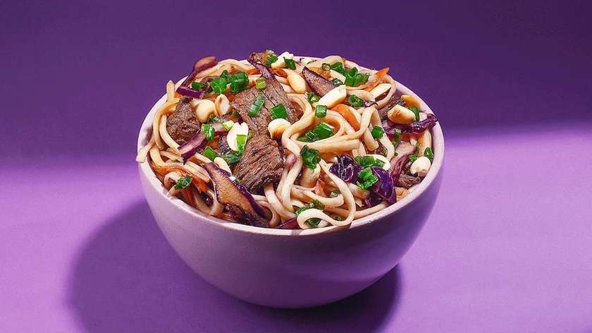 Noodles with beef