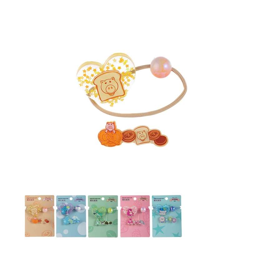 Disney Pixar Food Collection Heart Glittering Hair Clip