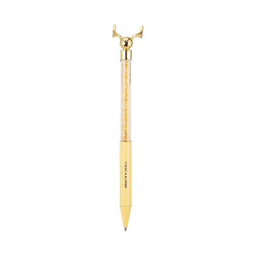 Harry Potter Metal Figure Ballpoint Pen (1.0mm, Black) (Golden Snitch) PDQ