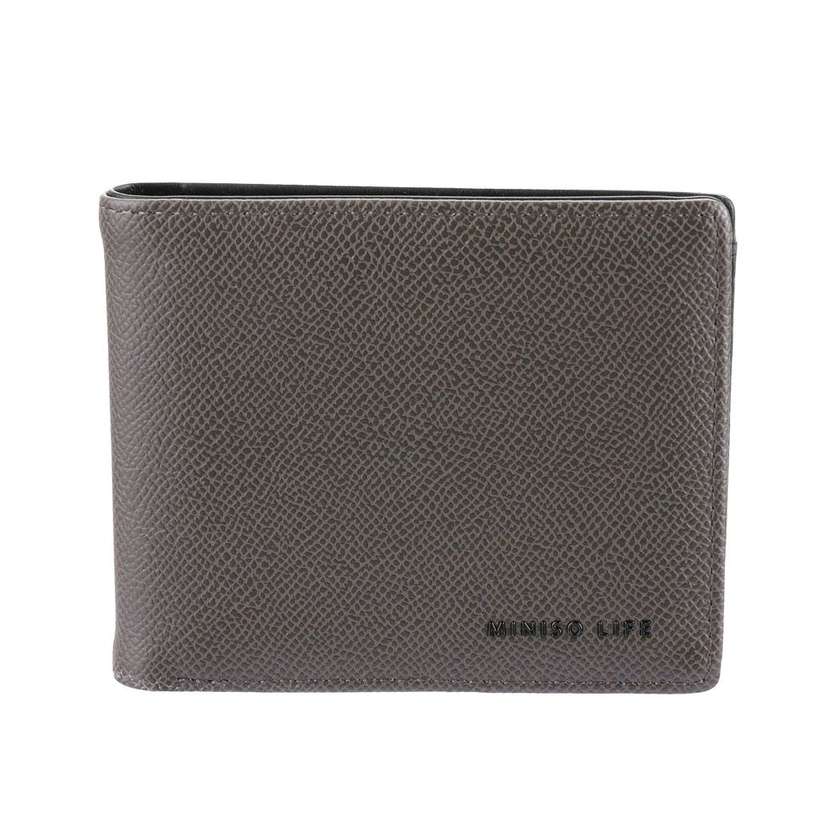 Mens Palm Texture Wallet(Gray)