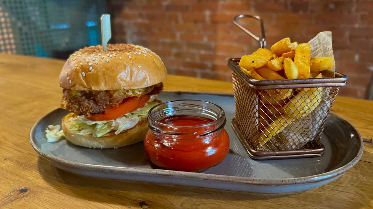 Krõbekana burger
