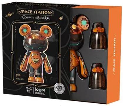 სათამაშო ტრანსფორმერი/Interstellar Bear Transformation Series(Orange)