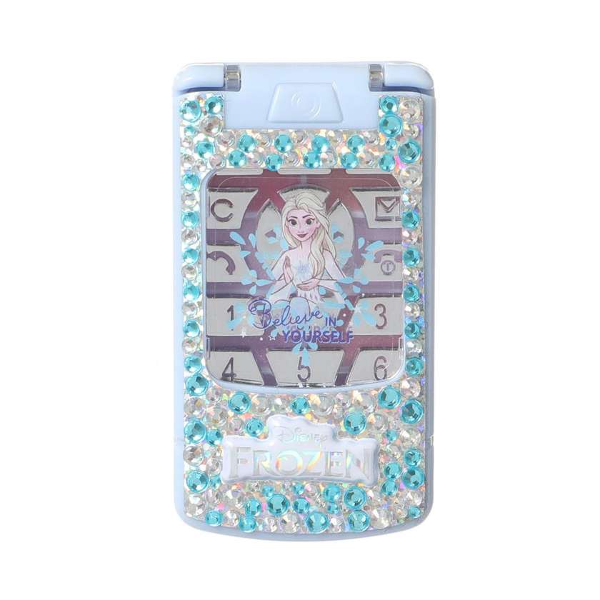 საბავშვო ტუჩის გლოსი/Disney Frozen Collection Clamshell Phone Shaped Lip Jelly Palette (Blue)