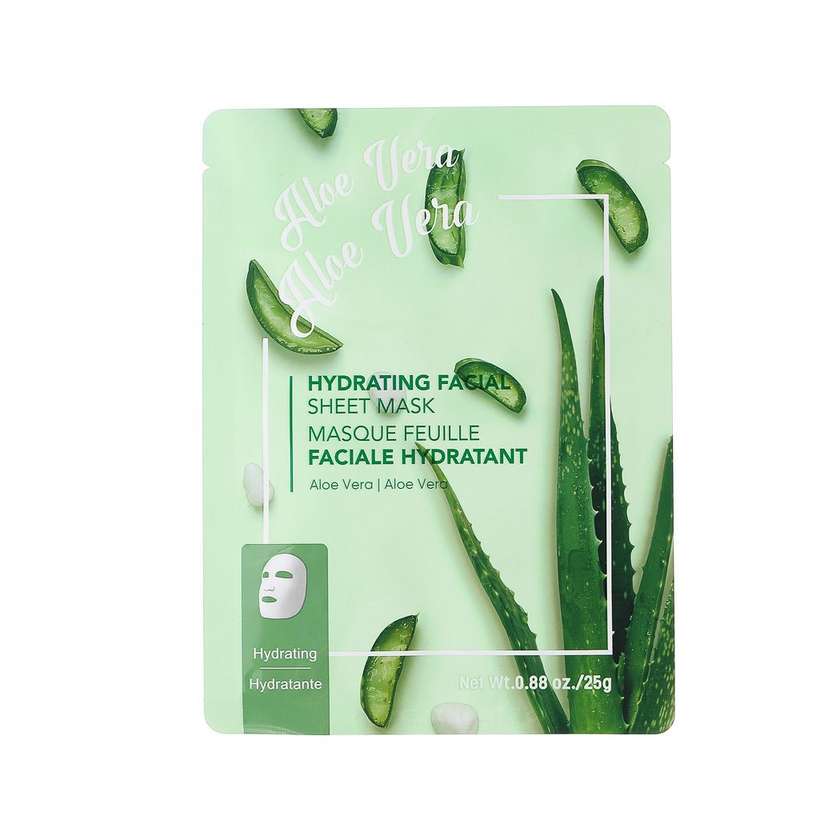 სახის ნიღაბი(ალოე)/Hydrating Facial Sheet Mask (Aloe Vera)