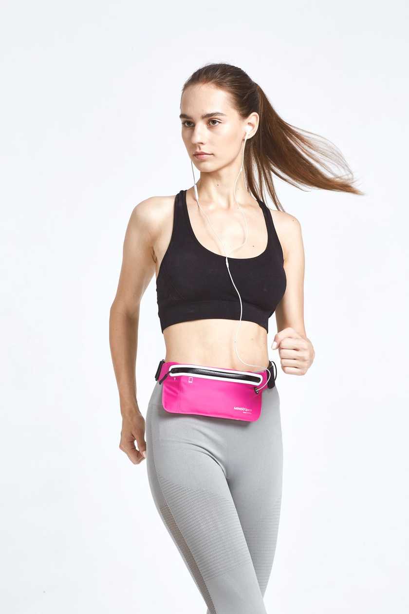 წელის ჩანთა/MINI Sport- Colorful Sports Waist Pack (Grey)