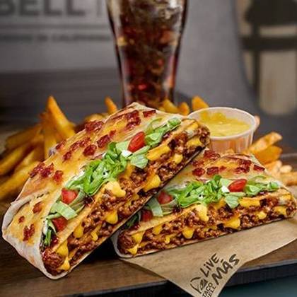 Menu Bacon Cheesy Crunchywrap