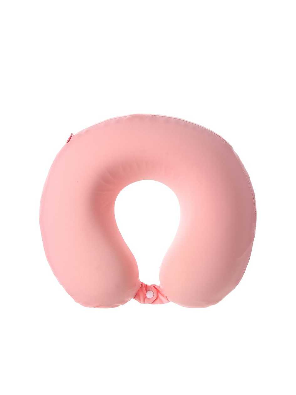 კისრის ბალიში/Cooling Memory Foam Neck Pillow(Pink)