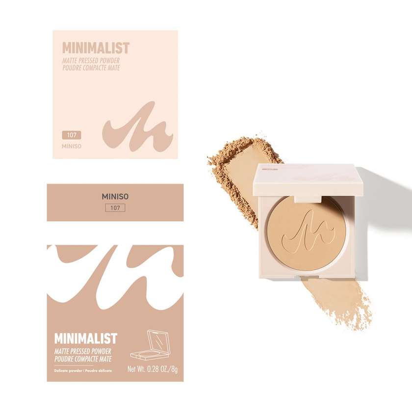 Minimalist Matte Pressed Powder(107)