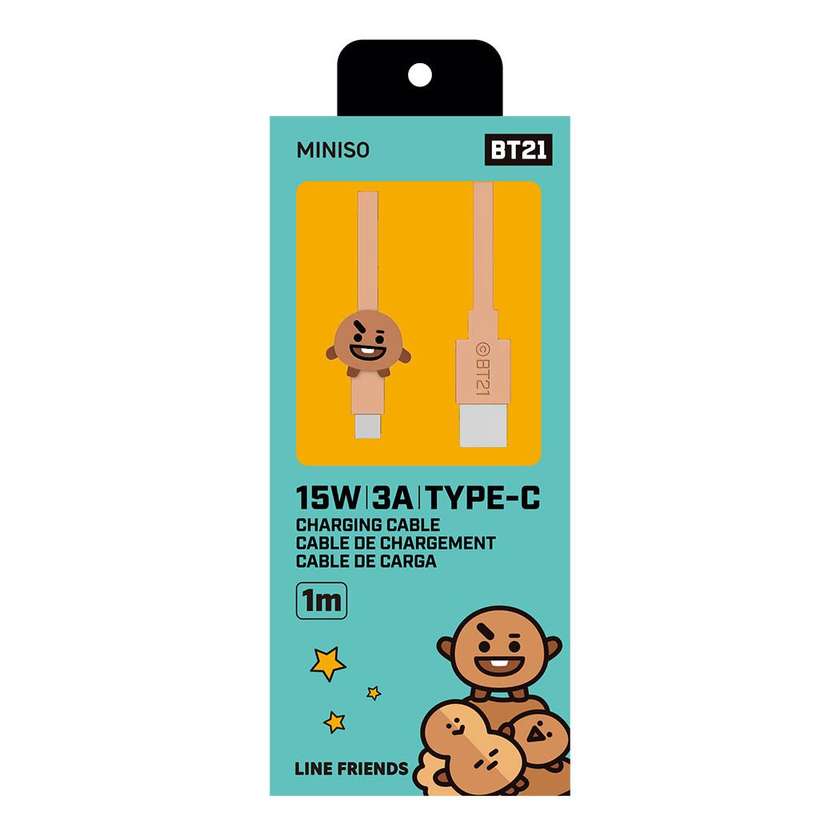 BT21 Collection Type-C Fast Charging Cable (SHOOKY)