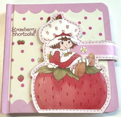 ბლოკნოტი/Strawberry Shortcake Collection Hardcover Book with Magnetic Snap 10.6x10.6cm (80 Sheets) (PDQ)