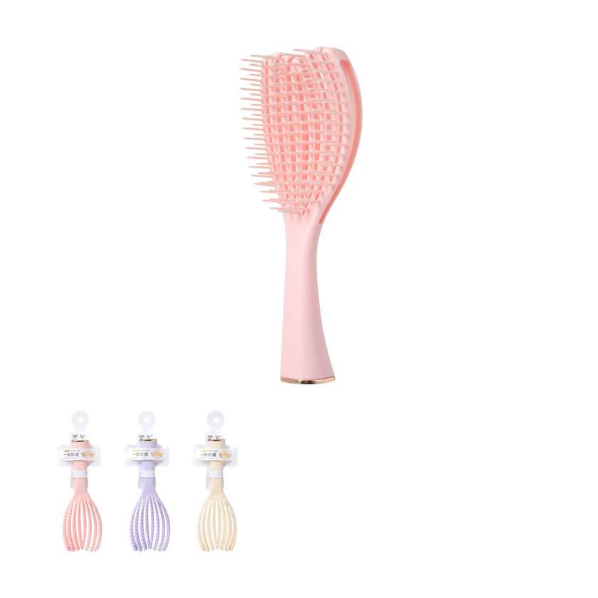 სავარცხელი/Angel Shell Mini Massager Brush
