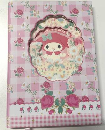 Sanrio characters Collection 36K Hollowed Hardcover Book (My Melody, 96 Sheets) (PDQ)