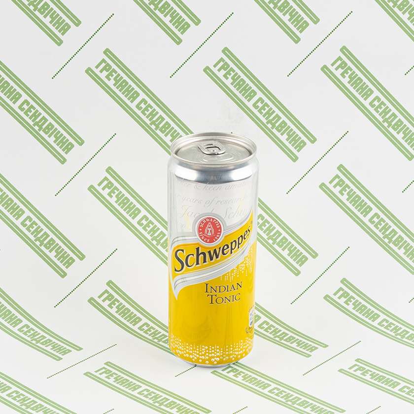 Напій Schweppes Indian Tonic, 330 мл ж/б