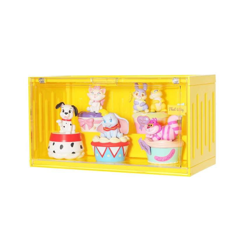 2 Tier Display Storage Box(Yellow)