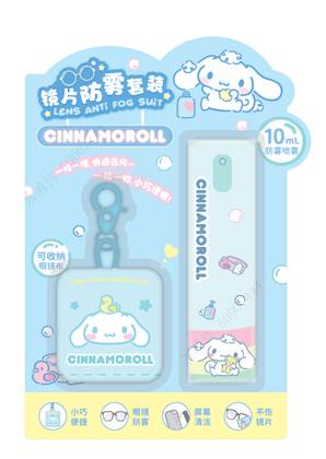 ეკრანის საწმენდი/Sanrio characters Anti-Fog Lens Cleaning Kit (Cinnamoroll)