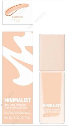 ტონალური კრემი/Minimalist Matte Liquid Foundation (103)