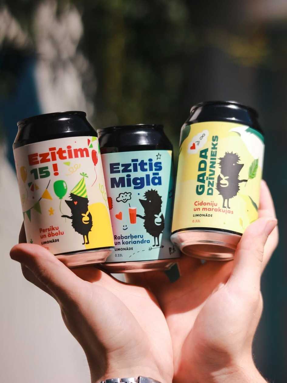 Ezītis Miglā Peach and Apple Lemonade
