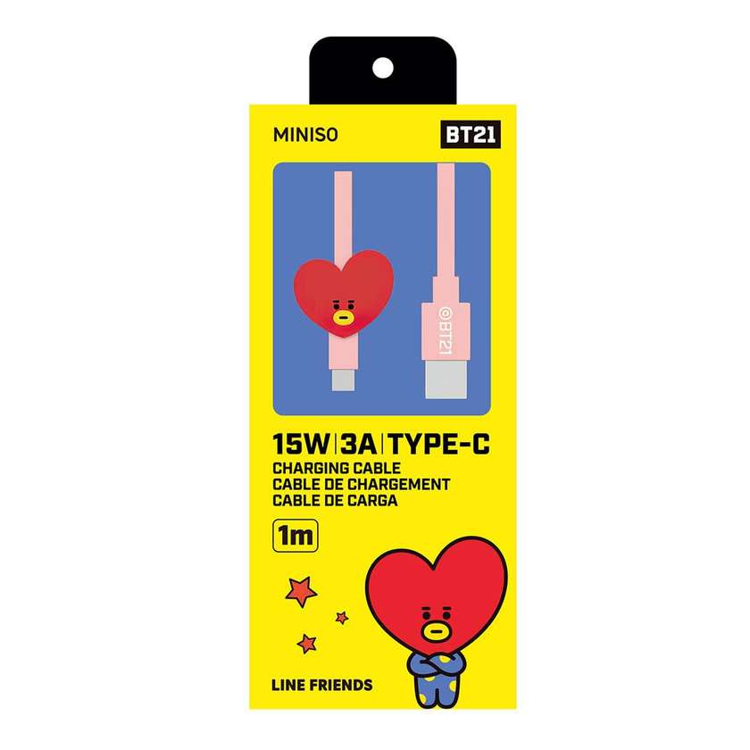 C ტიპის სადენი/BT21 Collection Type-C Fast Charging Cable (TATA)