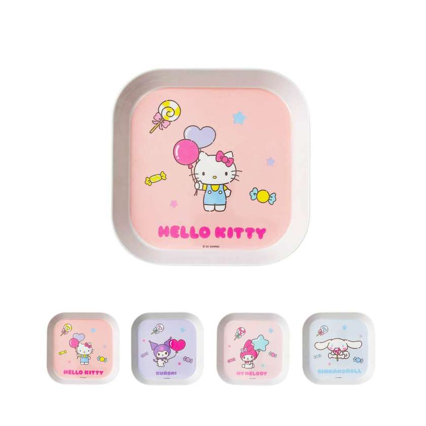 Sanrio characters Square Plate