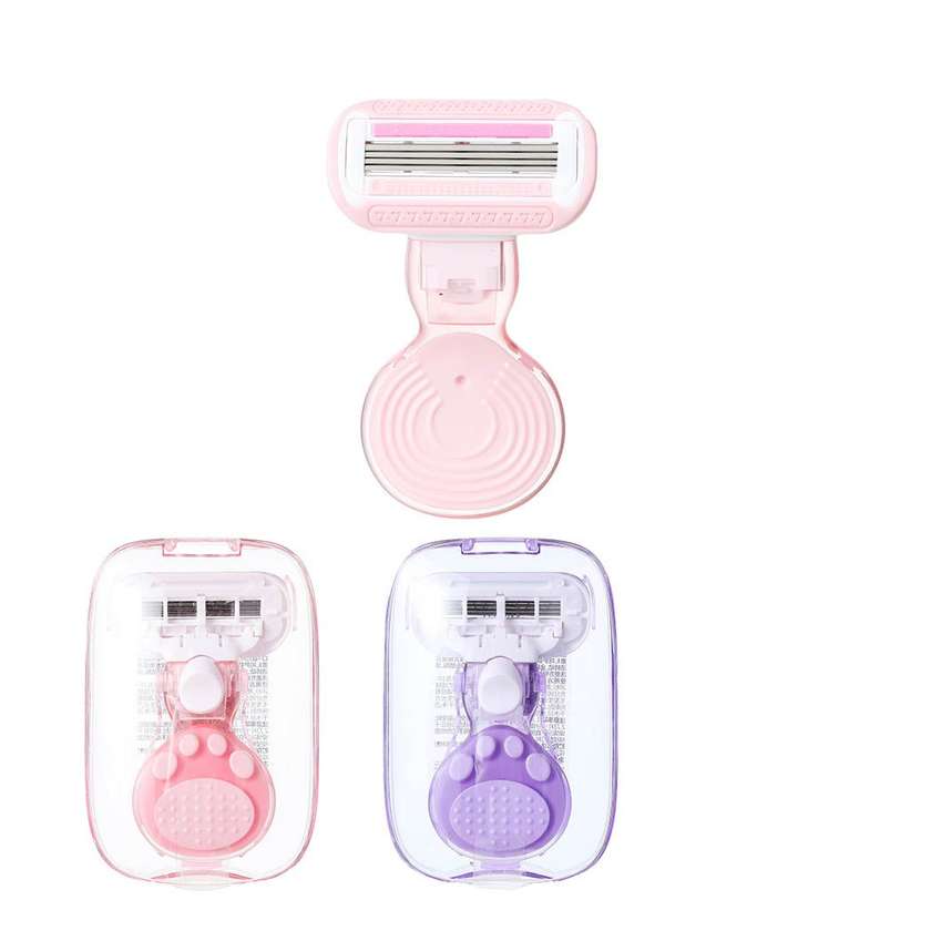 Mini 4 Blade Women＇s Razor (with Container)