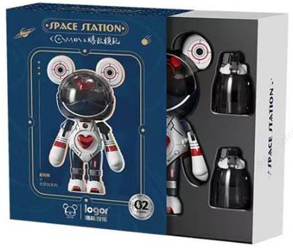 სათამაშო ტრანსფორმერი/Interstellar Bear Transformation Series(White)