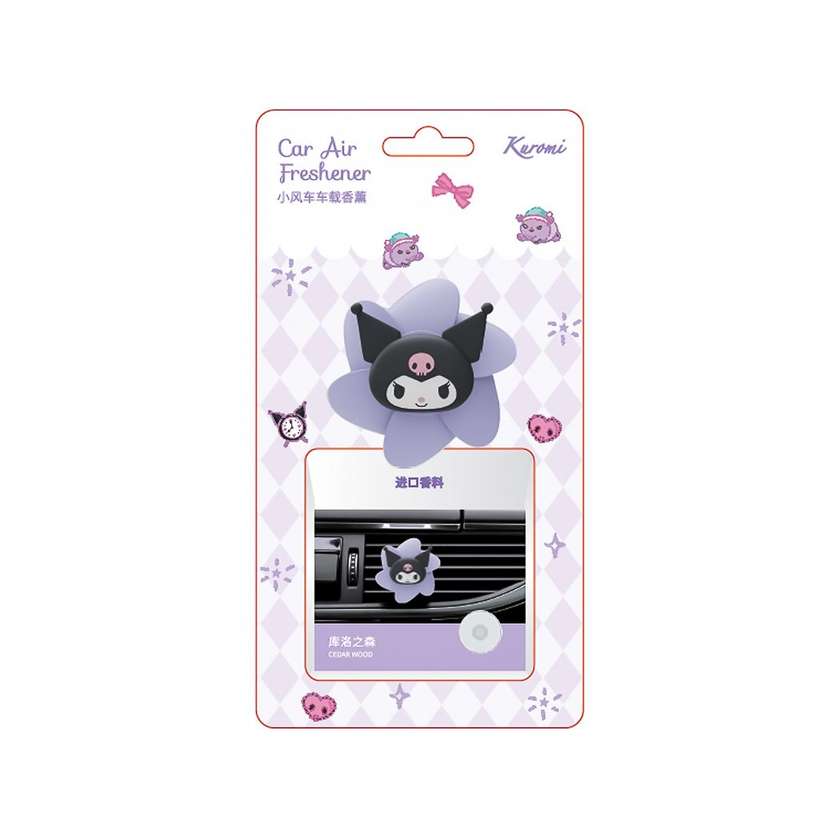 Kuromi Windmill Car Air Freshener (Forest)