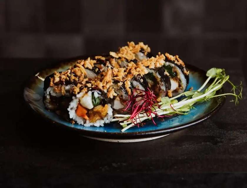 Teriyaki Chicken Kimbap Roll