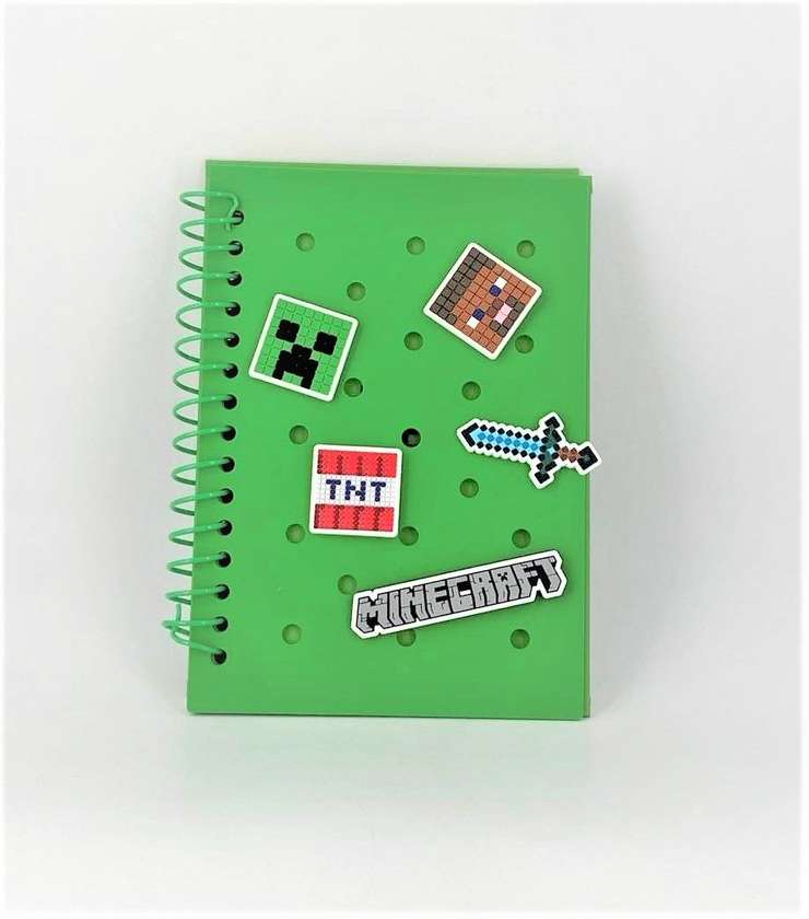 Minecraft - Holes Wire-bound Book (80 Sheets)