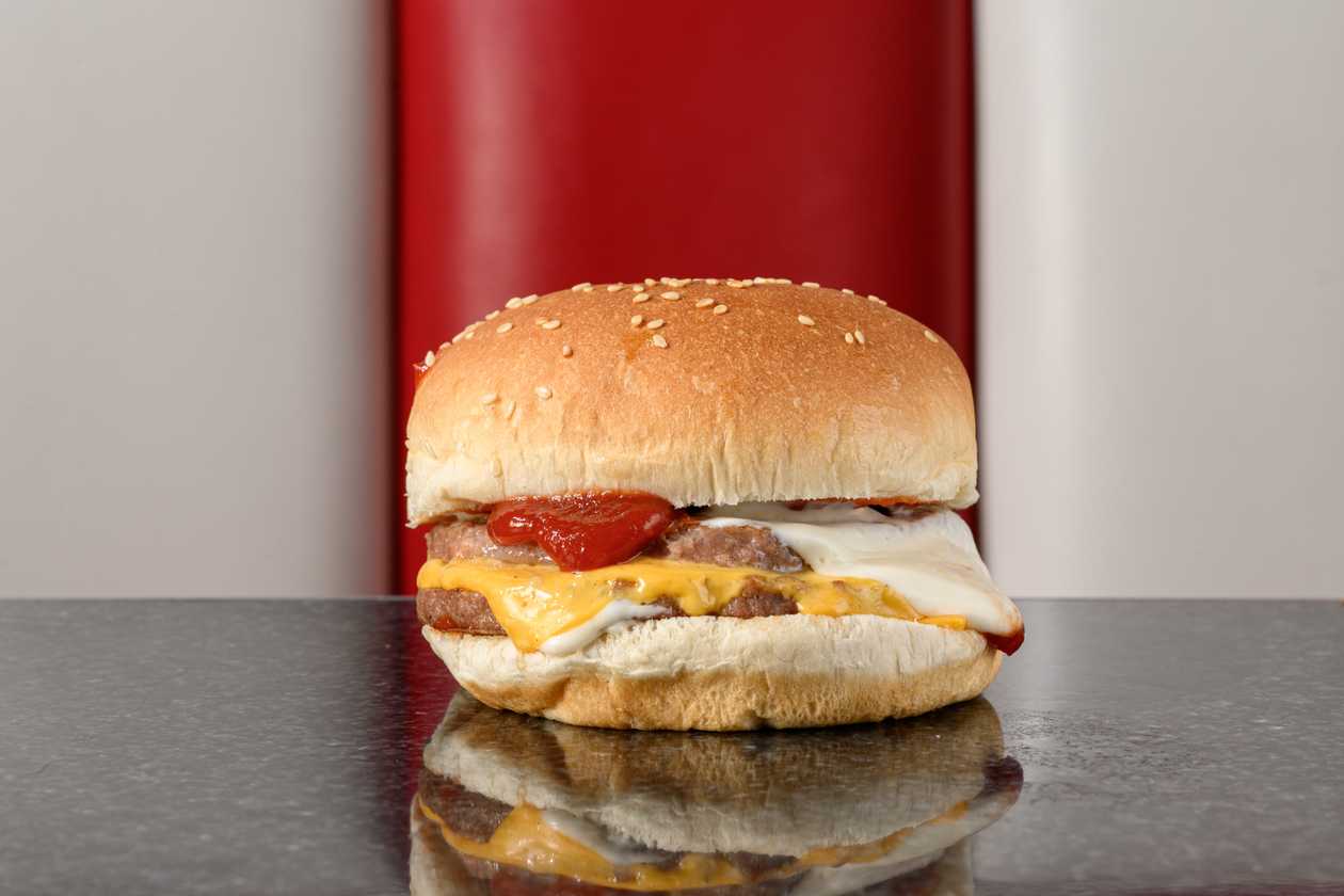 Mini Double Cheese Burger