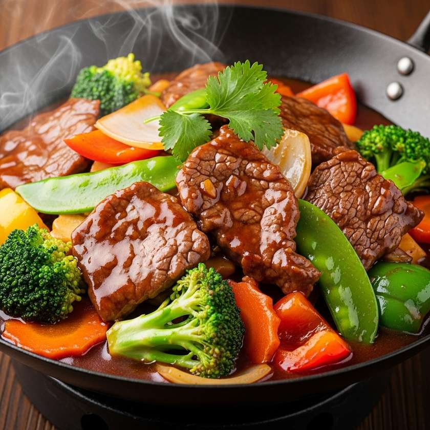 31. Hovězí V Pekingské Omáčce