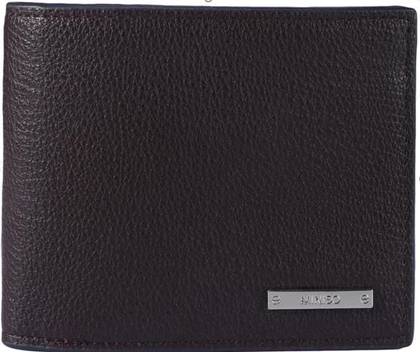 კაცის საფულე/Mens Metallic Horizontal Short Wallet (Brown)