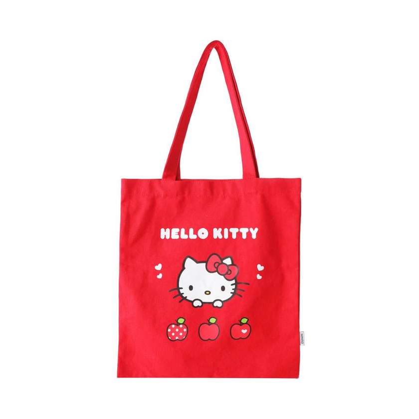 Hello Kitty Apple Collection Shopping Bag(Red)
